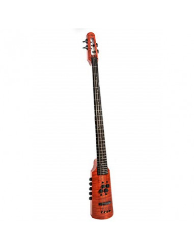 NS Design CR4 Omni Bass 4 Fretted Amber Stain