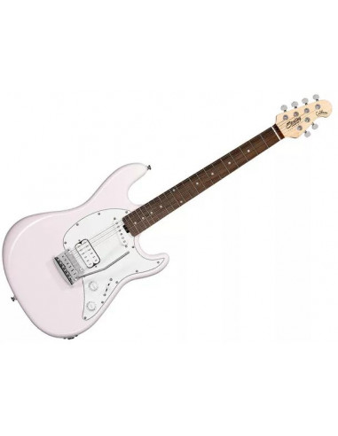 STERLING BY MUSIC MAN Cutlass Short Scale HS Shell Pink Tastiera Lauro