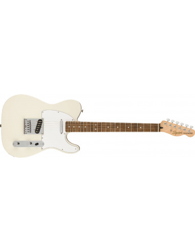 Squier Affinity Series Telecaster Laurel Fingerboard, White Pickguard, Olympic White