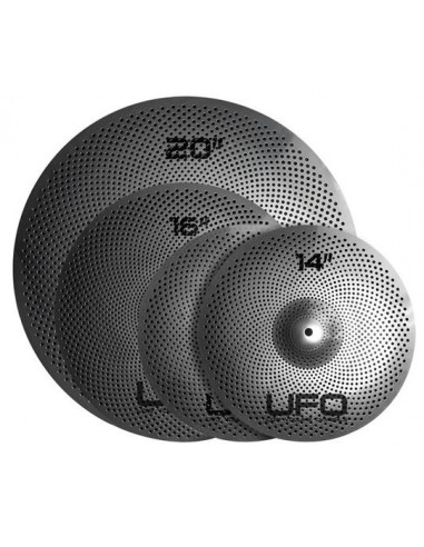 UFO Low Volume Cymbals Set 1 con borsa