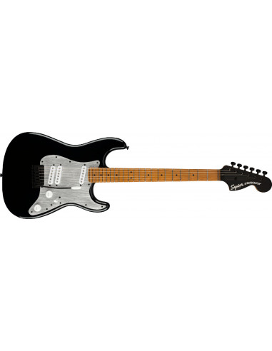 Squier Contemporary Stratocaster SPECIAL Roasted Maple Fingerboard, Silver Anodized Pickguard, Black