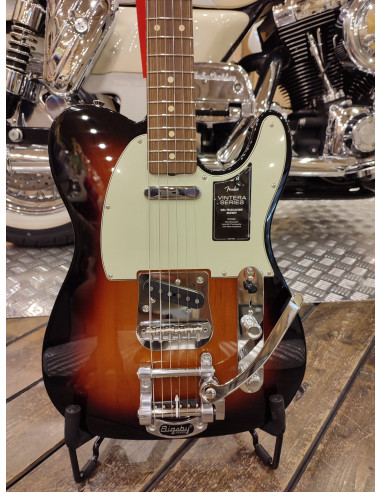 Fender Vintera 60s Telecaster Bigsby Pau Ferro Fingerboard, 3-Color Sunburst