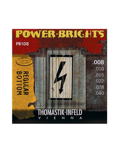 Thomastik - Power-Brights PB108 set chitarra elettrica