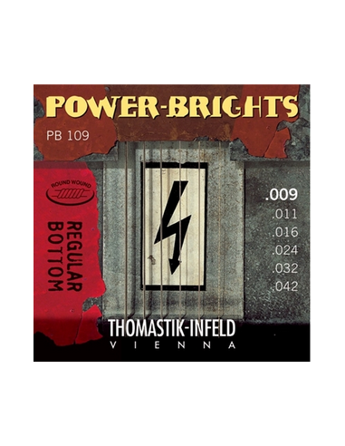Thomastik - Power-Brights PB109 set chitarra elettrica