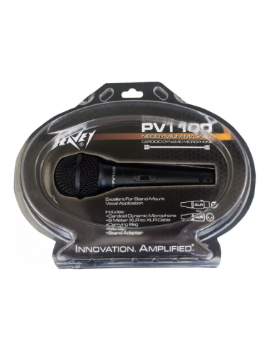 PEAVEY Pvi 100 Microphone - Xlr W/ Clam Shell