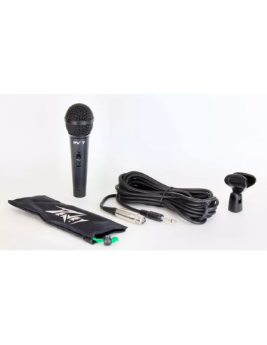 PEAVEY Pv 7 microphone w/ xlr cbl