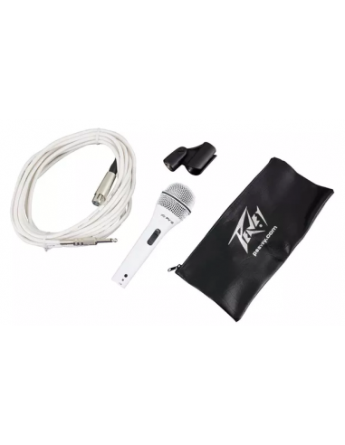 PEAVEY Pvi 2w White Microphone ? 1/4? Cable