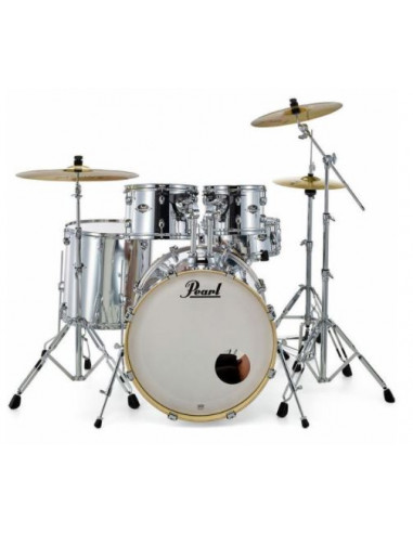 PEARL EXX725SBR/C49 Export with Hardware/Cymbals Mirror Chrome