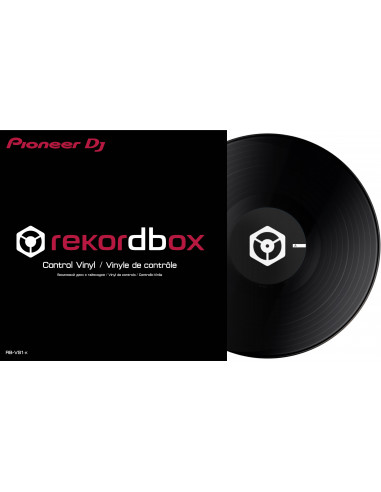 PIONEER DJ RB-VS1-K RekordBox Control Vinyl - Black