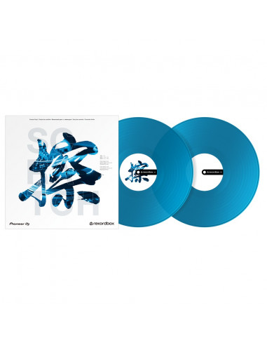 PIONEER DJ RB-VD2-CB Rekordbox Control Vinyl (coppia) - Blue