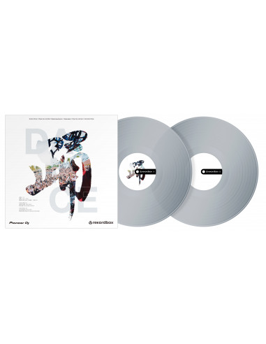 PIONEER DJ RB-VD2-CL Rekordbox Control Vinyl (coppia) - Transparent