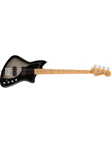 Fender Player Plus Active Meteora Bass, Maple Fingerboard, Silverburst
