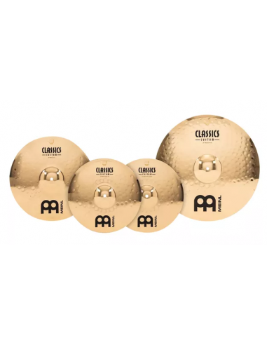 MEINL CC141620 Classics Custom Brilliant Cymbal Set