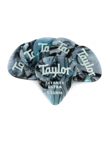Taylor Premium 351 Thermex Ultra Picks Abalone 1.25mm
