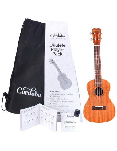 CORDOBA Ukulele Player Pack Concerto