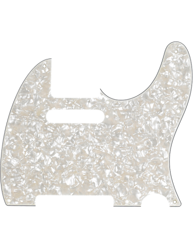 Fender Pickguard, Telecaster, 8-Hole Mount, Aged White Pearl, 4-Ply