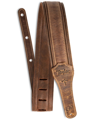 Taylor Wings Strap – Dark Brown Leather 3.0''/4110-30