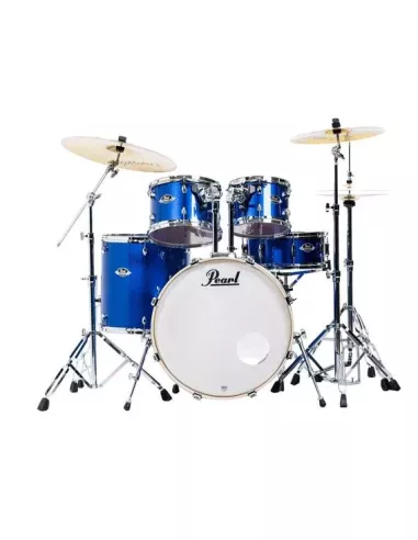 PEARL EXX725SBR/C717 Export with Hardware/Cymbals High Voltage Blue