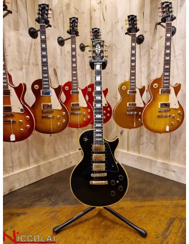 Gibson Les Paul Custom 3 Pick Up Black 1980