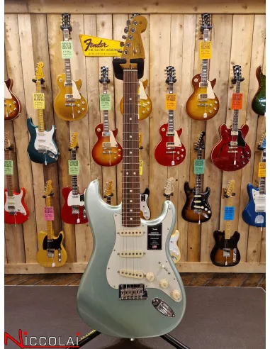 Fender American Professional II Stratocaster Rosewood Fingerboard, Mystic Surf Green