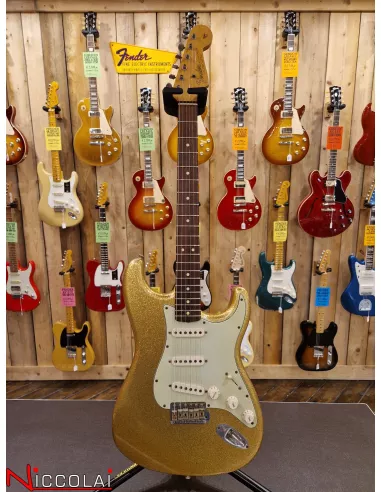 Fender Greg Fessler 1964 Gold Sparkle Relic Stratocaster LTD Custom Shop Limited Edition