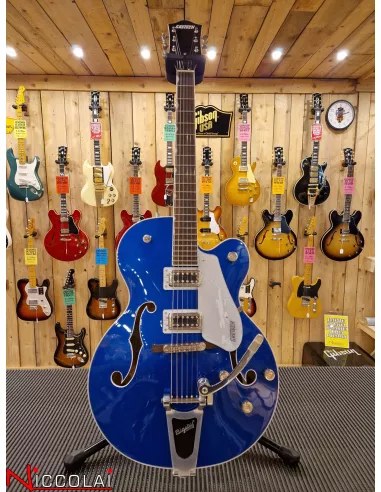 Gretsch G5420T Electromatic Classic Hollow Body Single-Cut with Bigsby Azure Metallic
