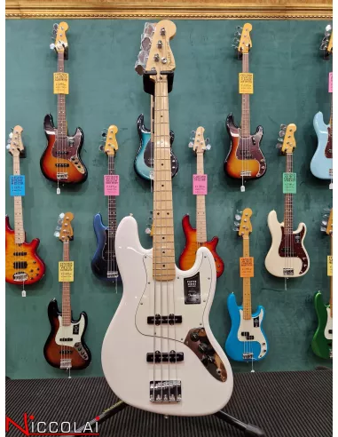 Fender Player Jazz Bass Polar White, Maple