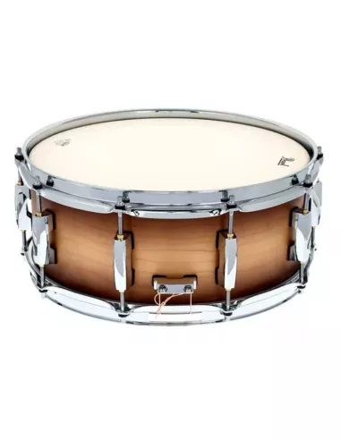 PEARL MCT1455S/C351 Masters Maple Complete 14x5.5 Snare Drum Natural Burst
