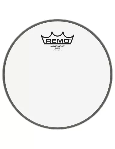 REMO 12" AMBASSADOR Clear Drumhead