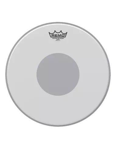 Remo 14" Controlled Sound Coated Black Dot