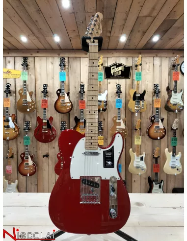 FENDER Player Telecaster MN Candy Apple Red