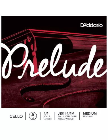 D'Addario Corda singola LA Prelude per violoncello, scala 4/4, tensione media