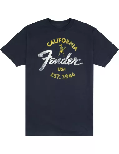 FENDER Baja Blue T-Shirt Blue M