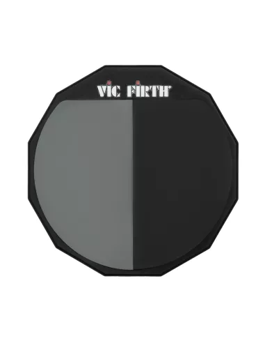 VIC FIRTH - PAD12H - SINGLE SIDED 2 SURFACE PRACTICE PAD 12"