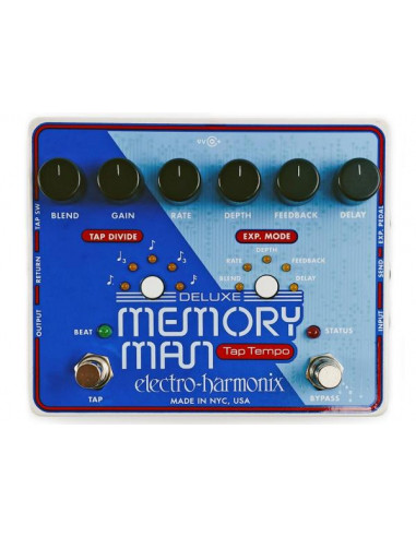 ELECTRO HARMONIX Deluxe Memory Man - Tap Tempo 1100