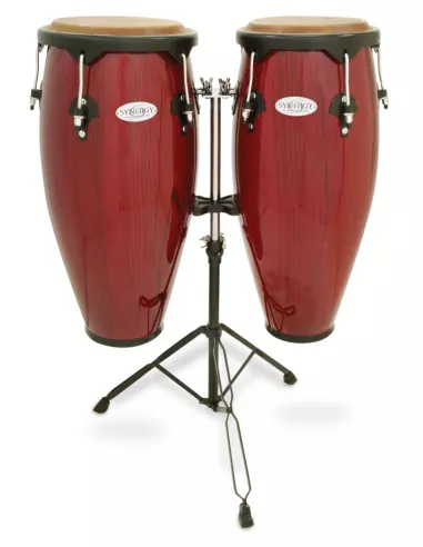 Toca Synergy Series Wood Conga Set with Stand 2300RR