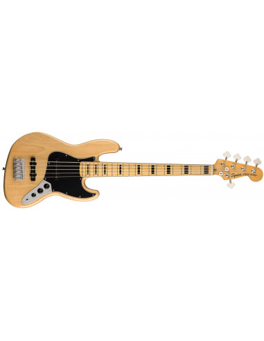 Squier Classic Vibe 70S JAZZ BASS V Maple Fingerboard, Natural