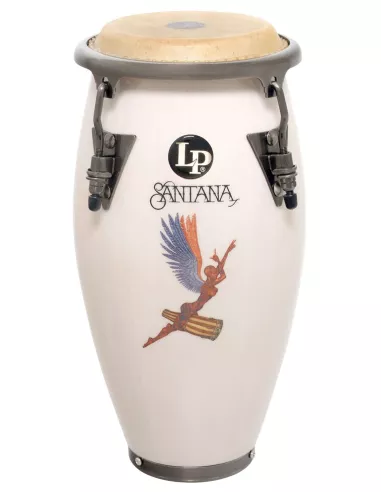 LP Music Collection Santana Abraxas Mini Conga White  LPM197-SNW