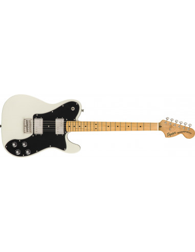 Squier Classic Vibe 70S TELECASTER DELUXE Maple Fingerboard, Olympic White