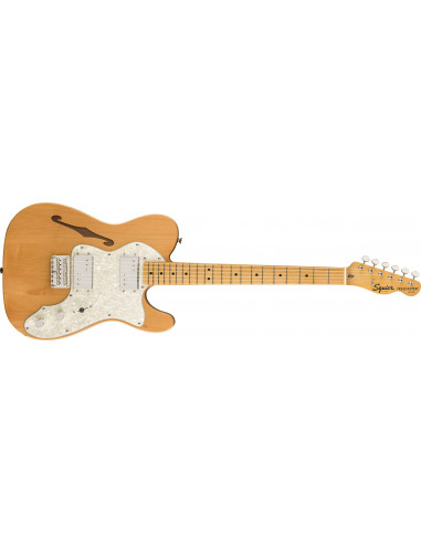 Squier Classic Vibe 70S TELECASTER THINLINE Maple Fingerboard, Natural