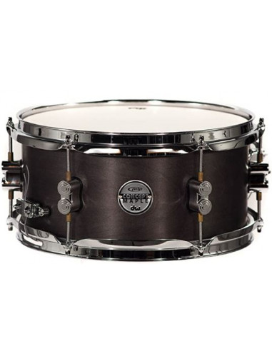 PDP By DW Black Wax Maple Snare Drum 6x12