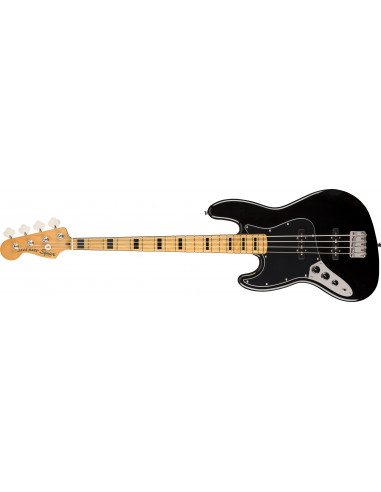 Squier Classic Vibe 70S JAZZ BASS, LEFT-HANDED Maple Fingerboard, Black