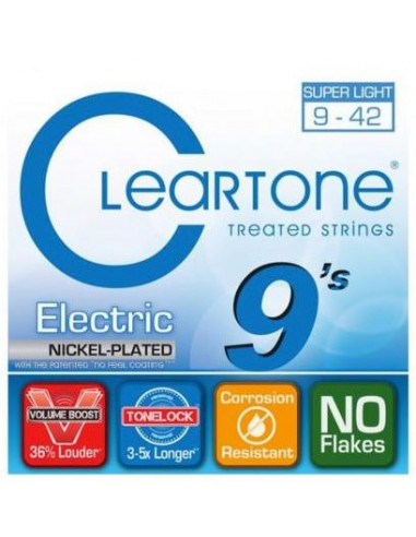 CLEARTONE CL9409 Electric Guitar Strings Super Light