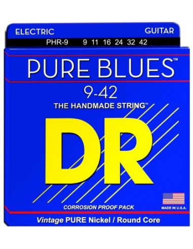 DR STRINGS PHR-9 Pure Blues Lite