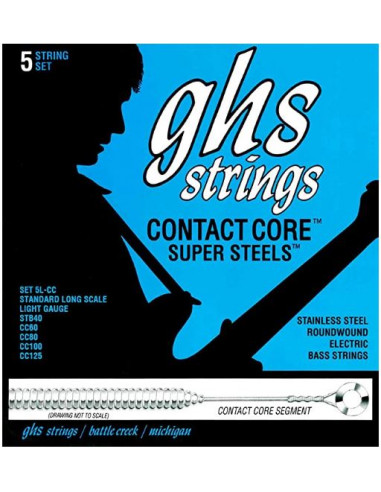 GHS 5200 CC/5 Contac tcore Stainless Steel Light (5 corde)