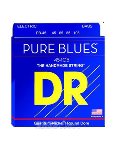 DR STRINGS PB-45 Pure Blues 45-105