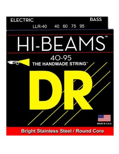 DR Strings LLR-40 Hi Beams muta per basso