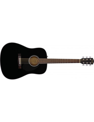 Fender CD-60S Walnut Fingerboard, Black