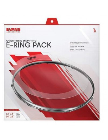 Evans E-RING 12-13-14-16'' Standard Pack