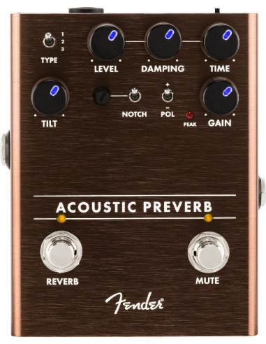 Fender ACOUSTIC PREVERB Preamp/Reverb